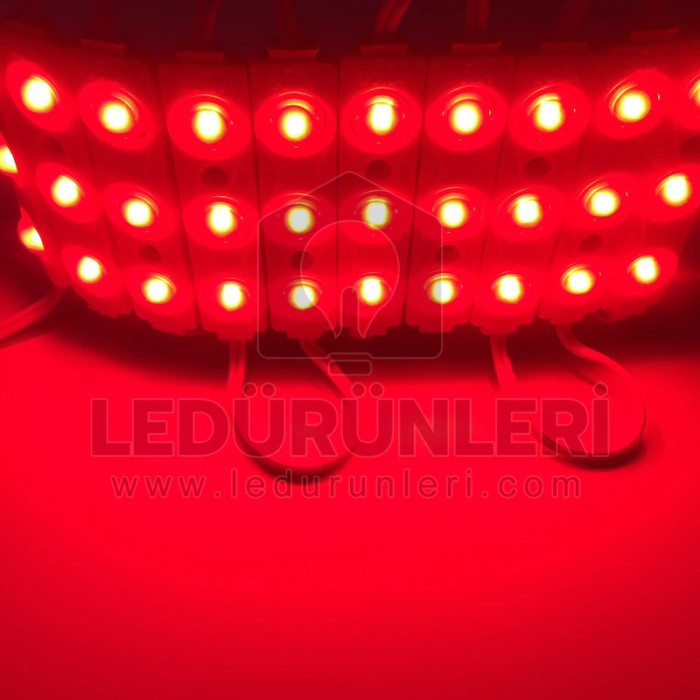 1,5w 3lü Işıklı Reklam Tabelası Modülü | 12v 1,5w Plus Modül Led - LED.00103