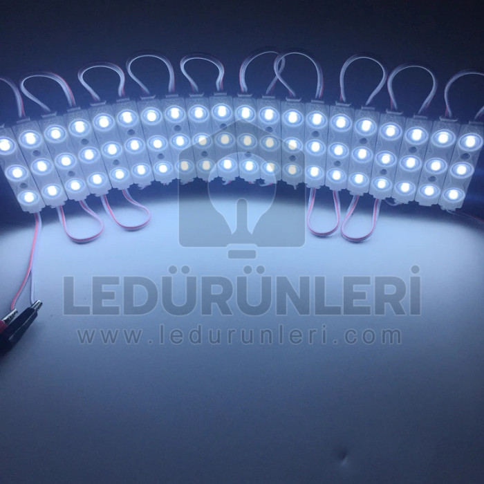 1,5w 3lü Işıklı Reklam Tabelası Modülü | 12v 1,5w Plus Modül Led - LED.00103