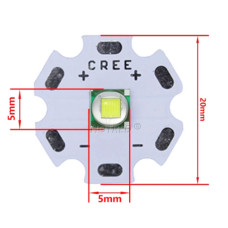 T6 10 Watt (20mm) Cree Pcb Led El Feneri Ledi