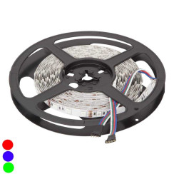 5 Volt 5050 3 Çipli Dış Mekan (5 METRE) RGB Şerit Led