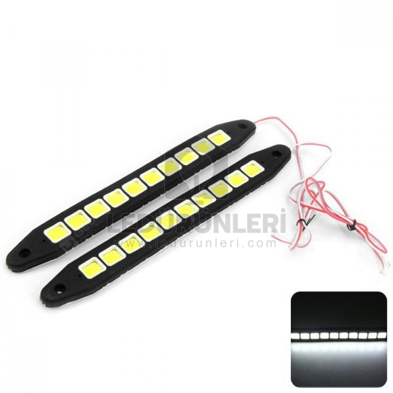 LEDLEN 1 Çift NCD10 Oto Led Gündüz Farı