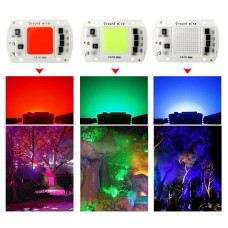50W. 220V. Led Projektör Pcb Cob Led