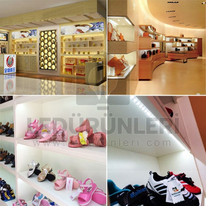 12v 3 Çipli 5050 60Led/m Şerit Led İç Mekan (IP20) (5 Metrelik) - LED.00190