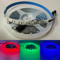 24v 5050 60Led/m RGB Şerit Led İç Mekan (IP20) (5 Metre)