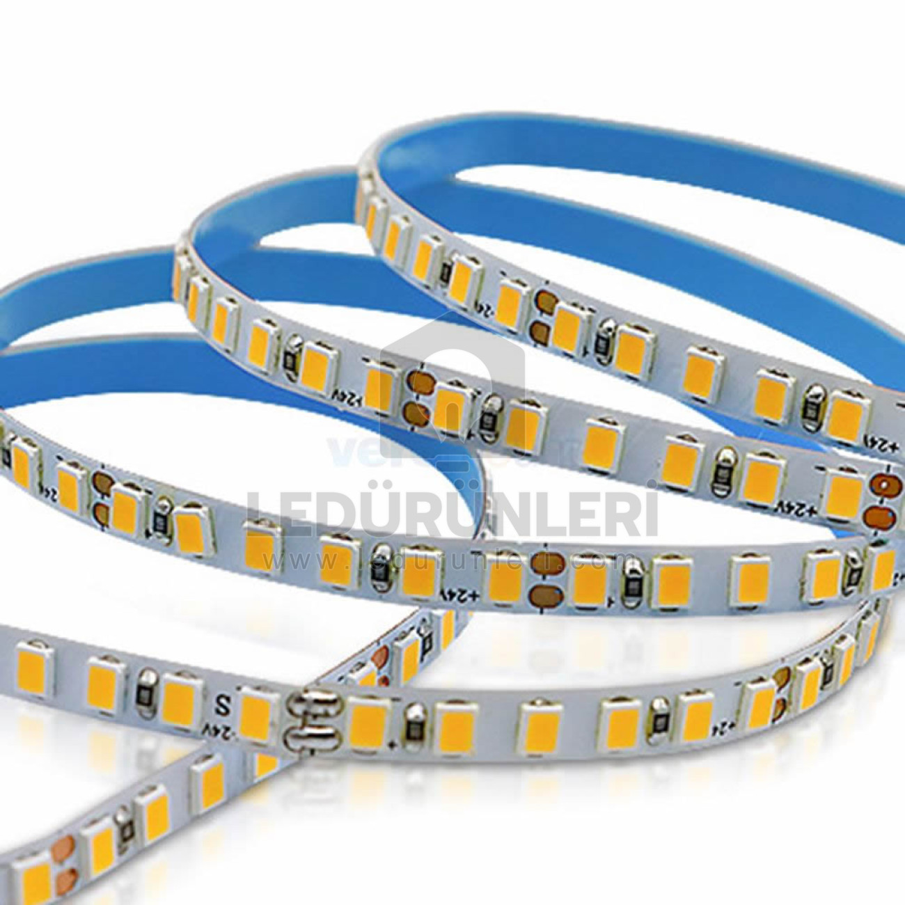 LEDLEN 24V. 5mm 1mt/120Ledli Şerit Led İç Mekan (5 Metre)