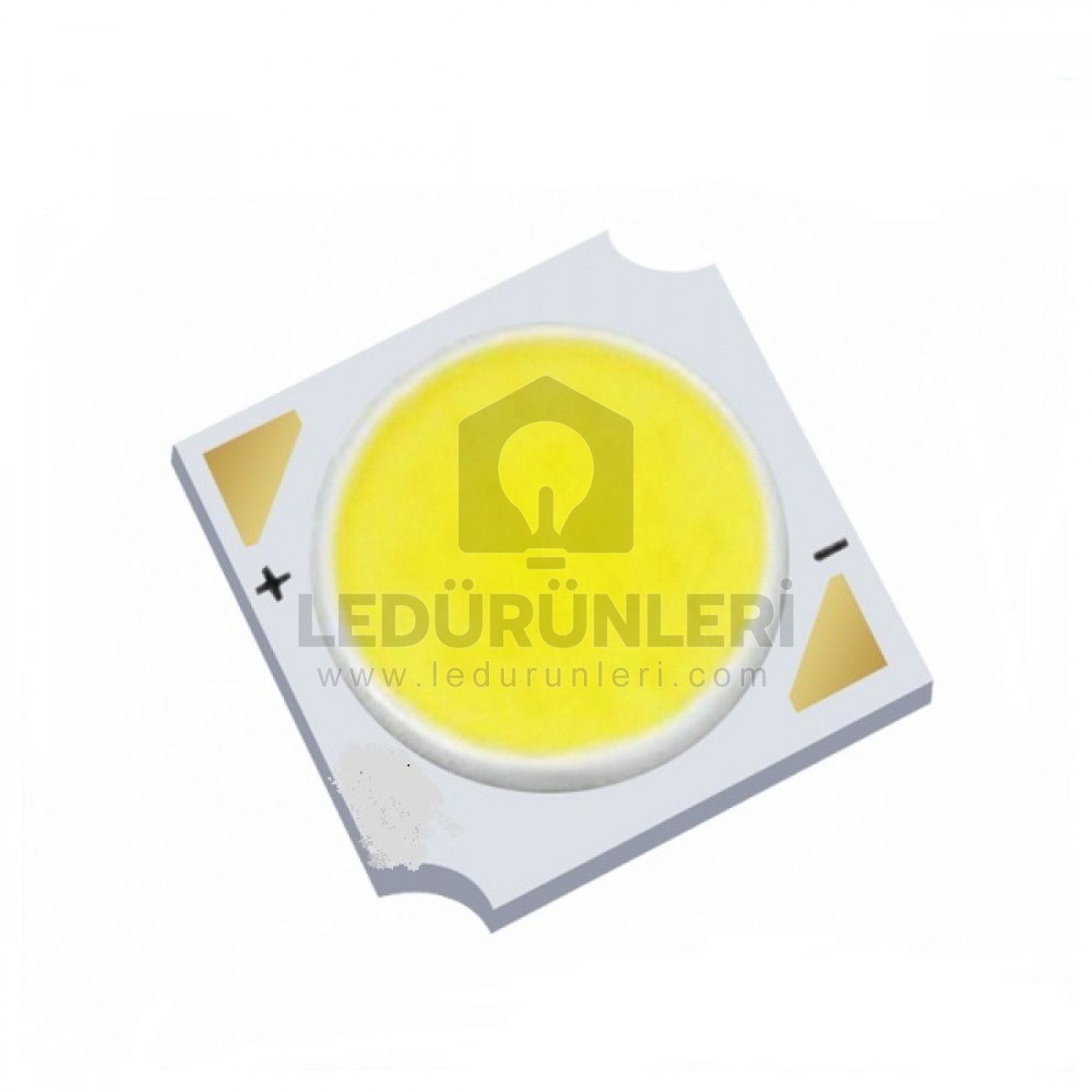 LEDLEN 30W. Cob Led Işık 19x19mm