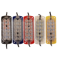 12v 12 Led Flaş Çakarlı Led Lamba