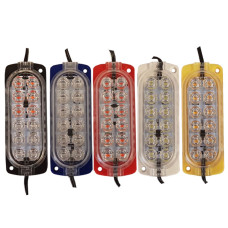 12v 12 Led Flaş Çakarlı Led Lamba