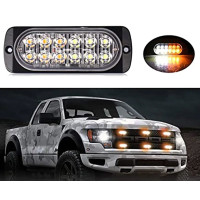 12v 12 Led Flaş Çakarlı Led Lamba