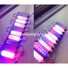 12V 12 Ledli Kırmızı-Mavi Animasyonlu Çakar Flaş Modül