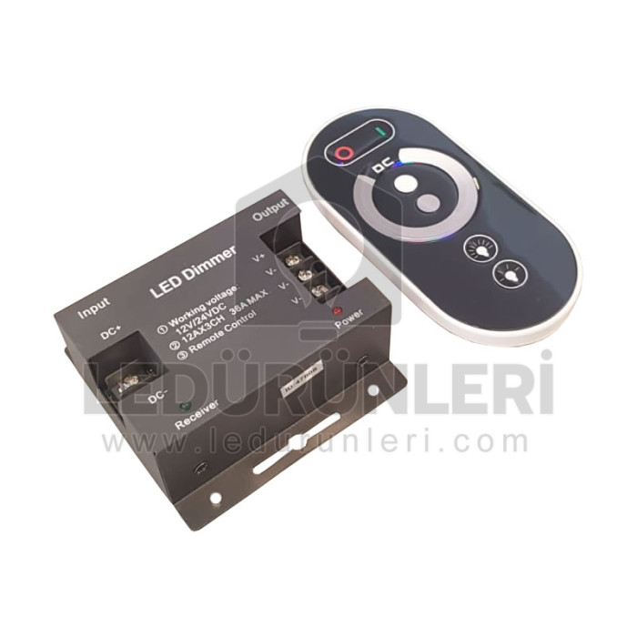 RF Tek Renk Kumandalı Led Dimmer (Dokunmatik) - LED.00221