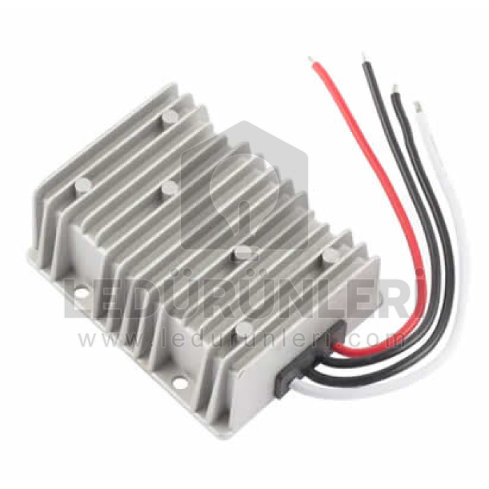 DC-DC Konvertör: Giriş 24V. / Çıkış 12V. 10A. - LED.00223