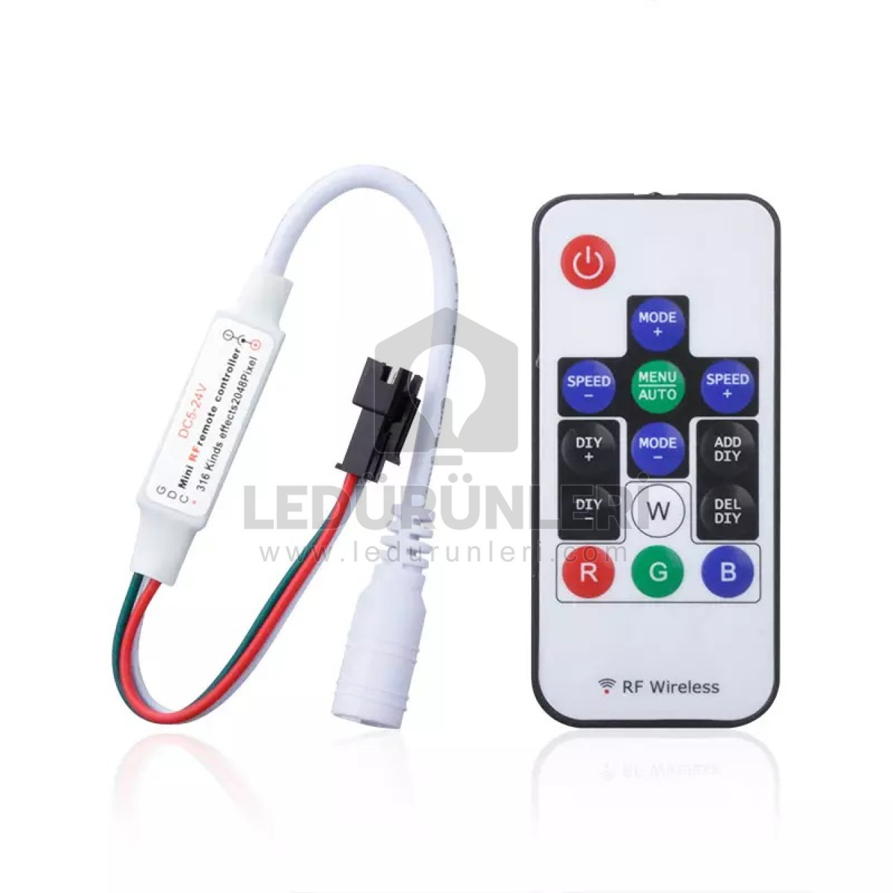 LEDLEN SP104E Pixel Magic Led Kontrol Cihazı - RF Kumandalı
