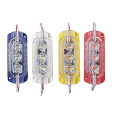 12V. Tek Renkli Flaş Çakar Mini Led Modülü