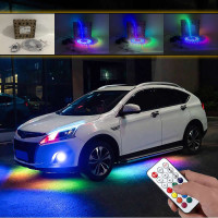 Oto Araç Altı Animasyonlu Kayar RGB Şerit Led