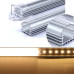 LEDLEN Bar LED Boş Kasa Alüminyum Kasa Profil 1 Metre (İthal)