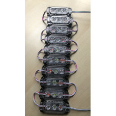 12V. RGB Flaş Çakar Mini Led Modülü