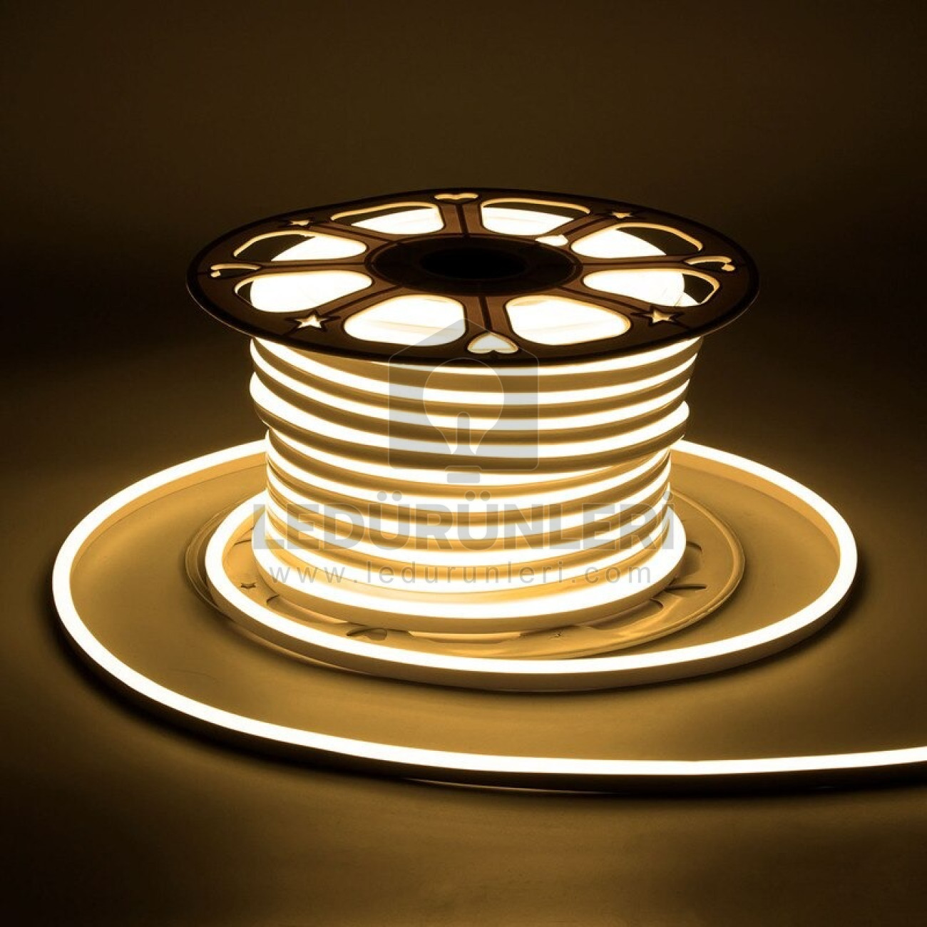 LEDLEN 220v 8x16mm Neon Hortum Led Dış Mekan (50 Metre)