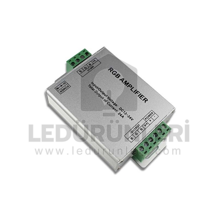 RGB Led Amplifier 12-24V 12A (Yüksekltici) - LED.00297