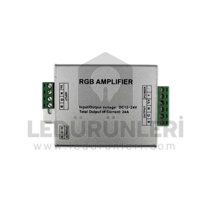 RGB Led Amplifier 12-24V 12A (Yüksekltici) - LED.00297