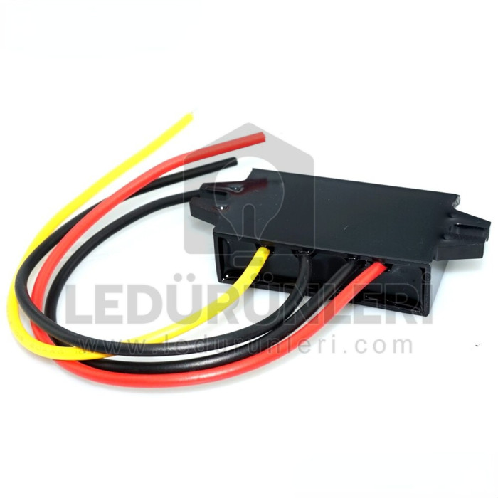 Dc/Dc Konvertör: Giriş 12/24v / Çıkış 5v 3 Amper - LED.00298
