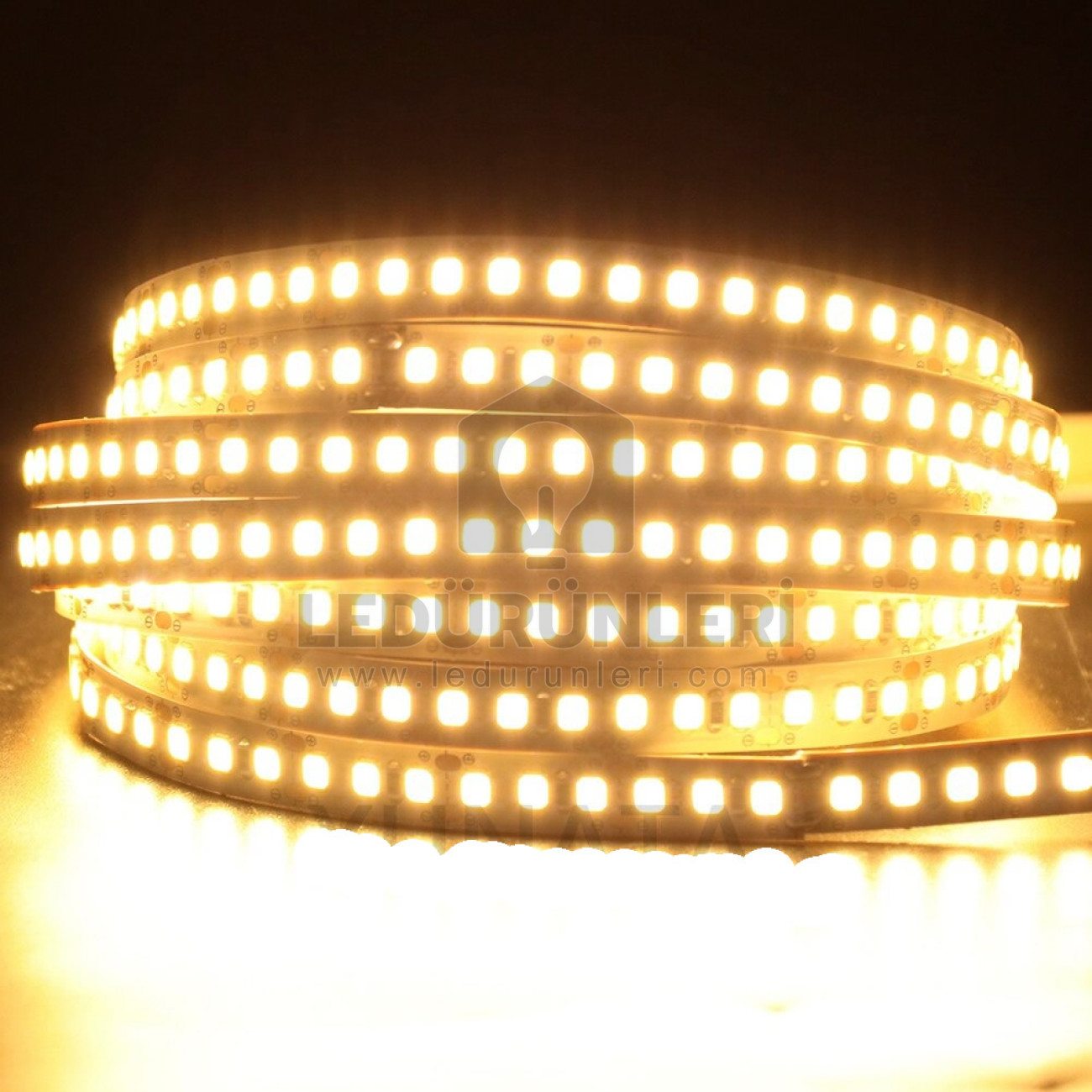LEDLEN 12v 180Ledli Ultra Parlak Şerit led İç Mekan (IP20) (5 Metre)