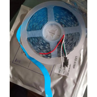 12V WS2811 Adreslenebilir RGB Pixel Şerit LED – 60 LED/m, Efektli ve Renkli Aydınlatma, 5 Metre