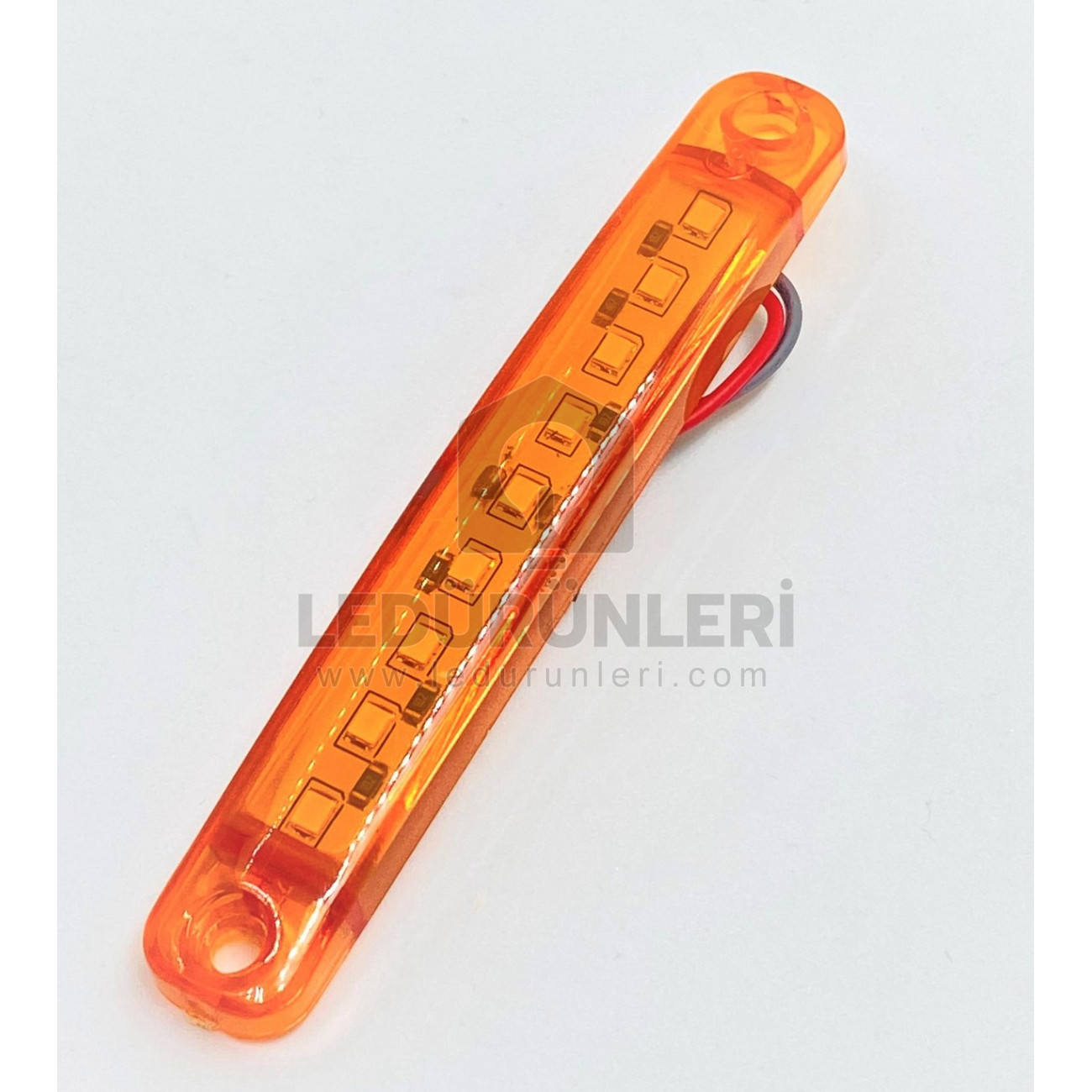 Genel 9 Ledli Oto Parmak Led Lamba 12v-24v (10 Adet)