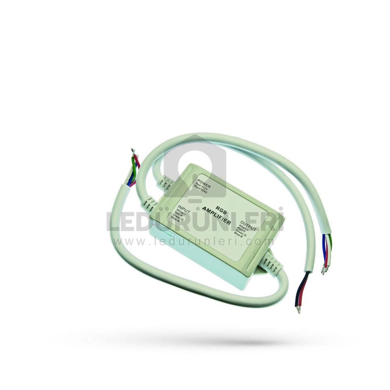 Hangova RGB Amplifier (Sinyal Yükseltici) 12V 4A Su Geçirmez Ip65 Led Şeritler İçin