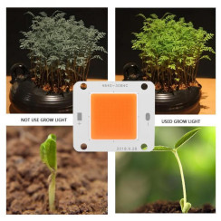 Bitki Gelişimi Bitki Yetiştirme Ledi 36v 50w Projektör Full Spectrum Aydınlatma Grow Light çip