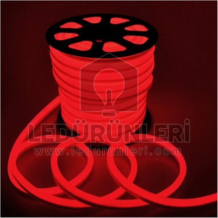 24v 8x16mm Neon Led 50 Metre Tek Parça Ruloda - LED.00403