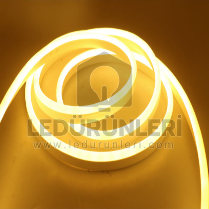 24v 8x16mm Neon Led 50 Metre Tek Parça Ruloda - LED.00403