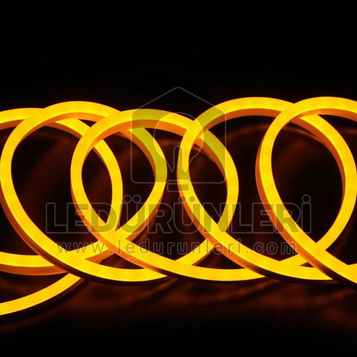 24v 8x16mm Neon Led 50 Metre Tek Parça Ruloda - LED.00403