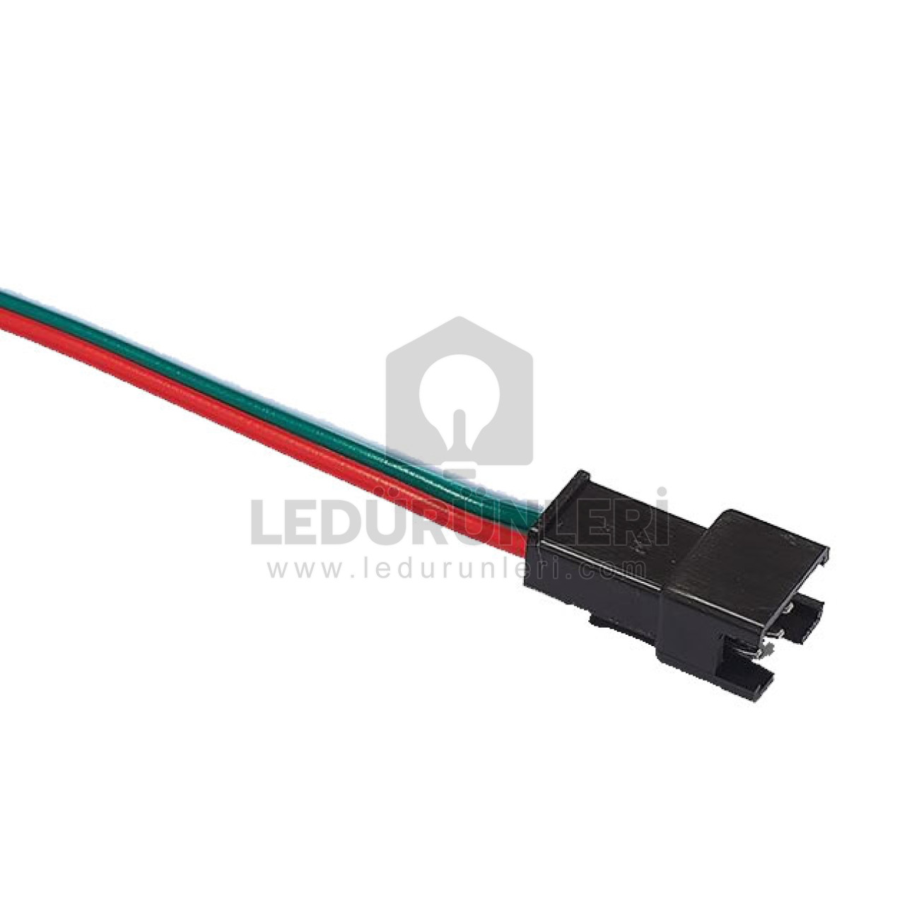 Hangova 3lü Pixel Led Bağlantı Soketi Kablolu Erkek+Dişi (5 Takım)