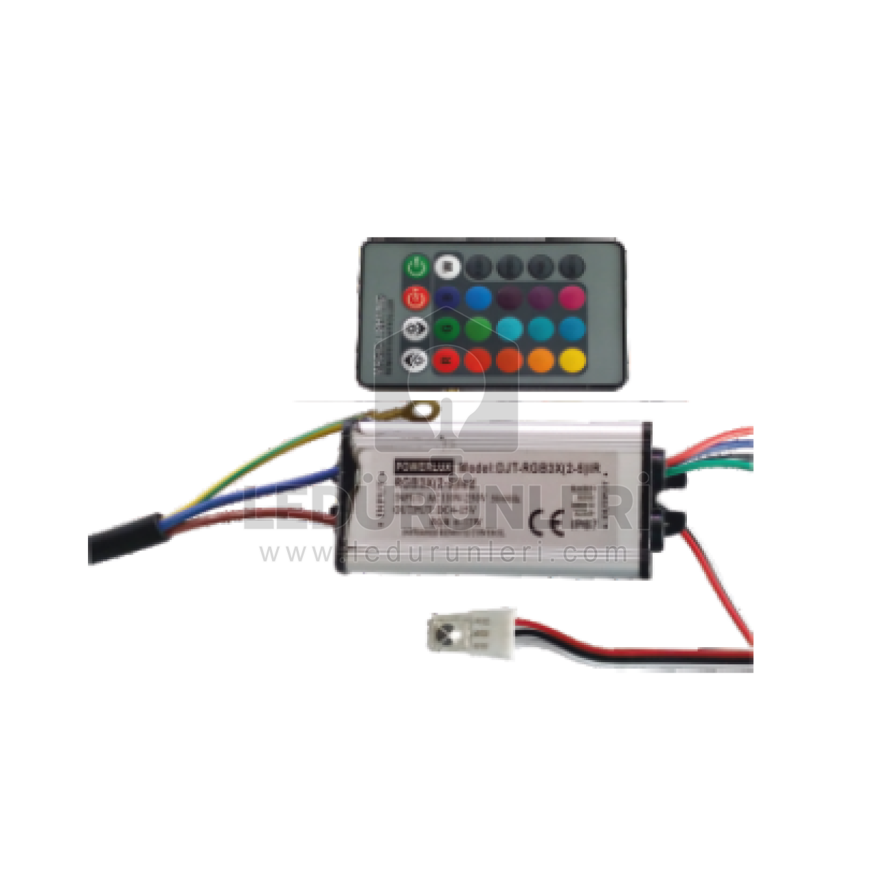 Powerlux 12C350-04 Metal Kasa Led Driver Ir Kumandalı Ip 67