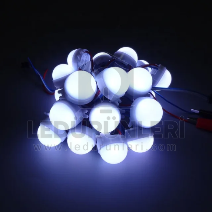 30mm RGB Pixel Modül Led (20 Adet) - LED.00458