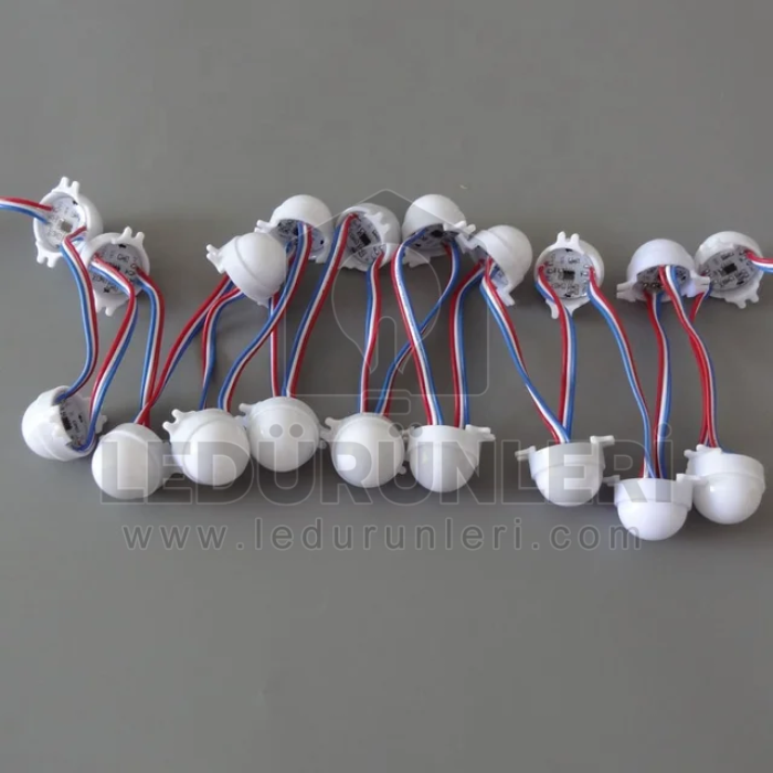 30mm RGB Pixel Modül Led (20 Adet) - LED.00458
