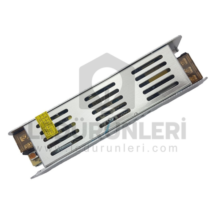 Hangova 12V. 5A. 60W. Metal Slim Kasa Led Trafosu Adaptör