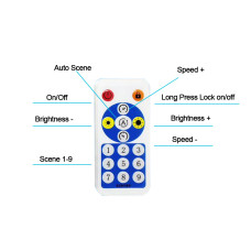 SP602E SPI Pixel Led Müzik Kontrol Cihazı - 4 Çıkışlı - Bluetooth APP Kontrolü