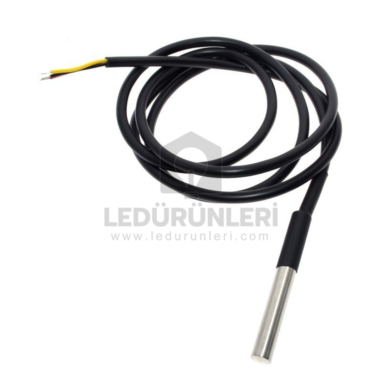 LEDLEN DS18B20 Led Tabela ISI (Sıcaklık) Sensörü Su Geçirmez