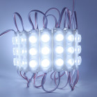 12v. 3w. 3030 Yüksek Işık Lens Mercekli 3lü Modül Led