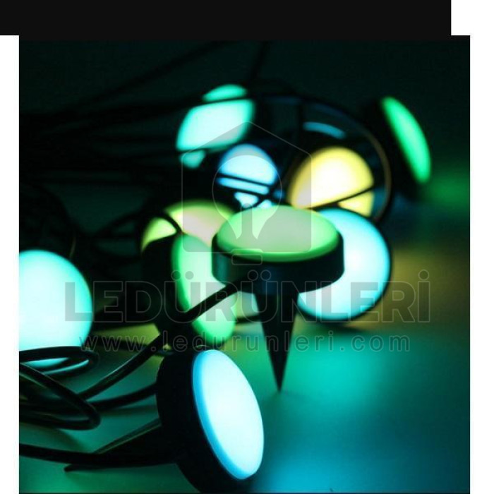 Pixel RGB Led Bahçe Aydınlatma Kiti Seti - LED.00591