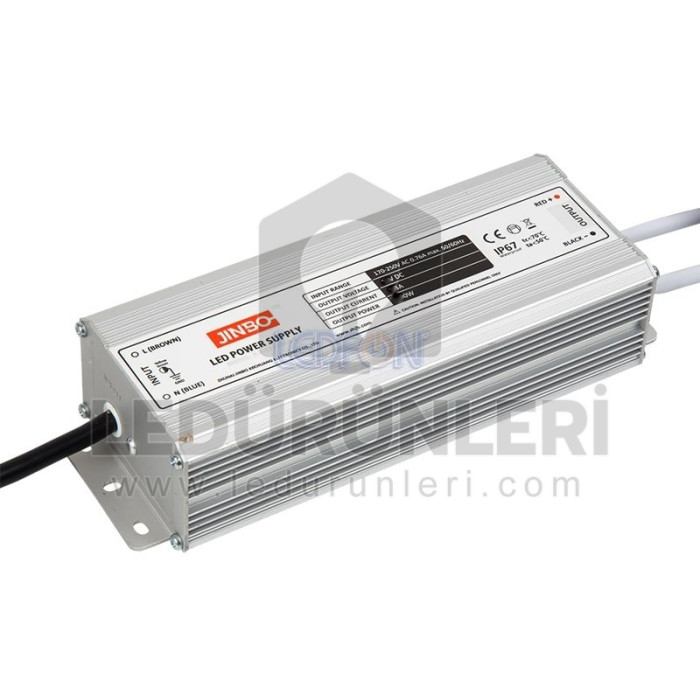 24 Volt 4.16 Amper 100W IP67 Dış Mekan Adaptör - LED.00597