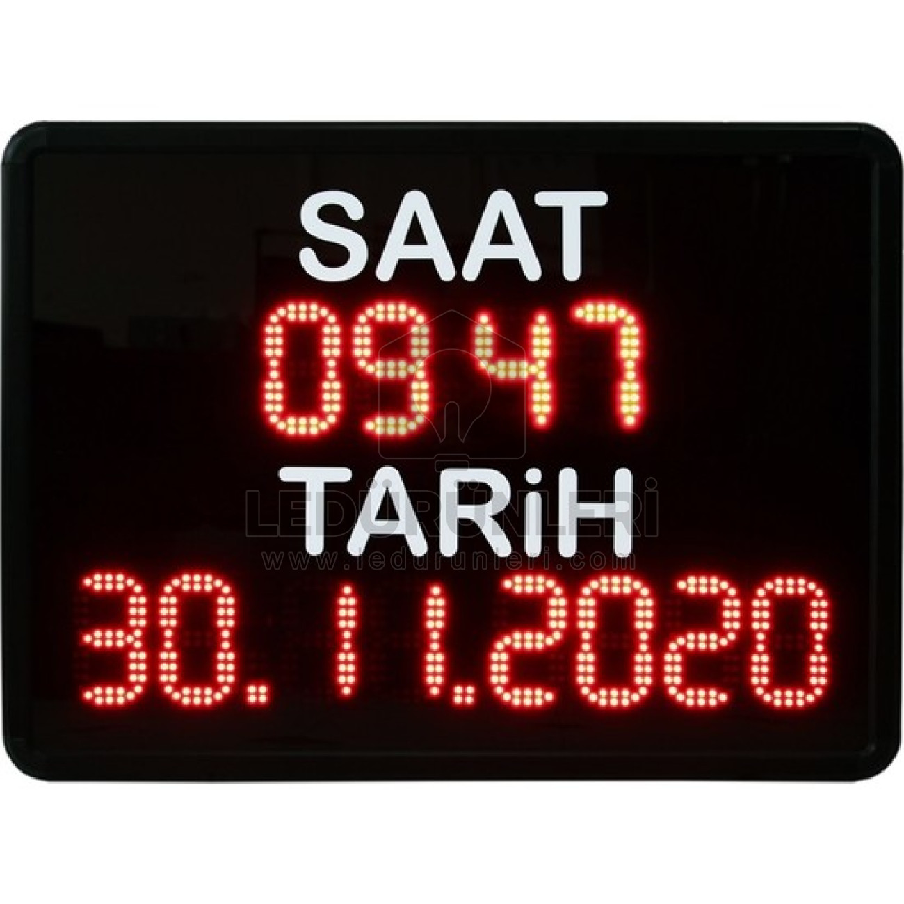 DijitalScreen Led Dijital Led Saat Derece Özel Ölçü