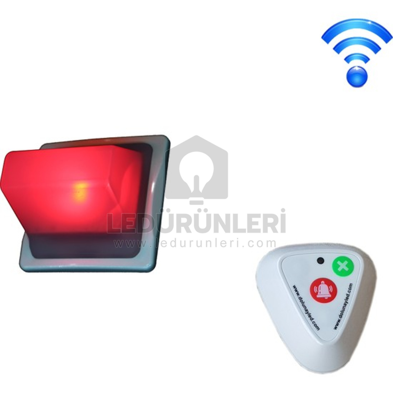 DijitalScreen LED Makam Çağrı Butonu Kablosuz