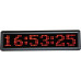 DijitalScreen LED Dijital LED Saat Dotmatrix 10CM x 38CM