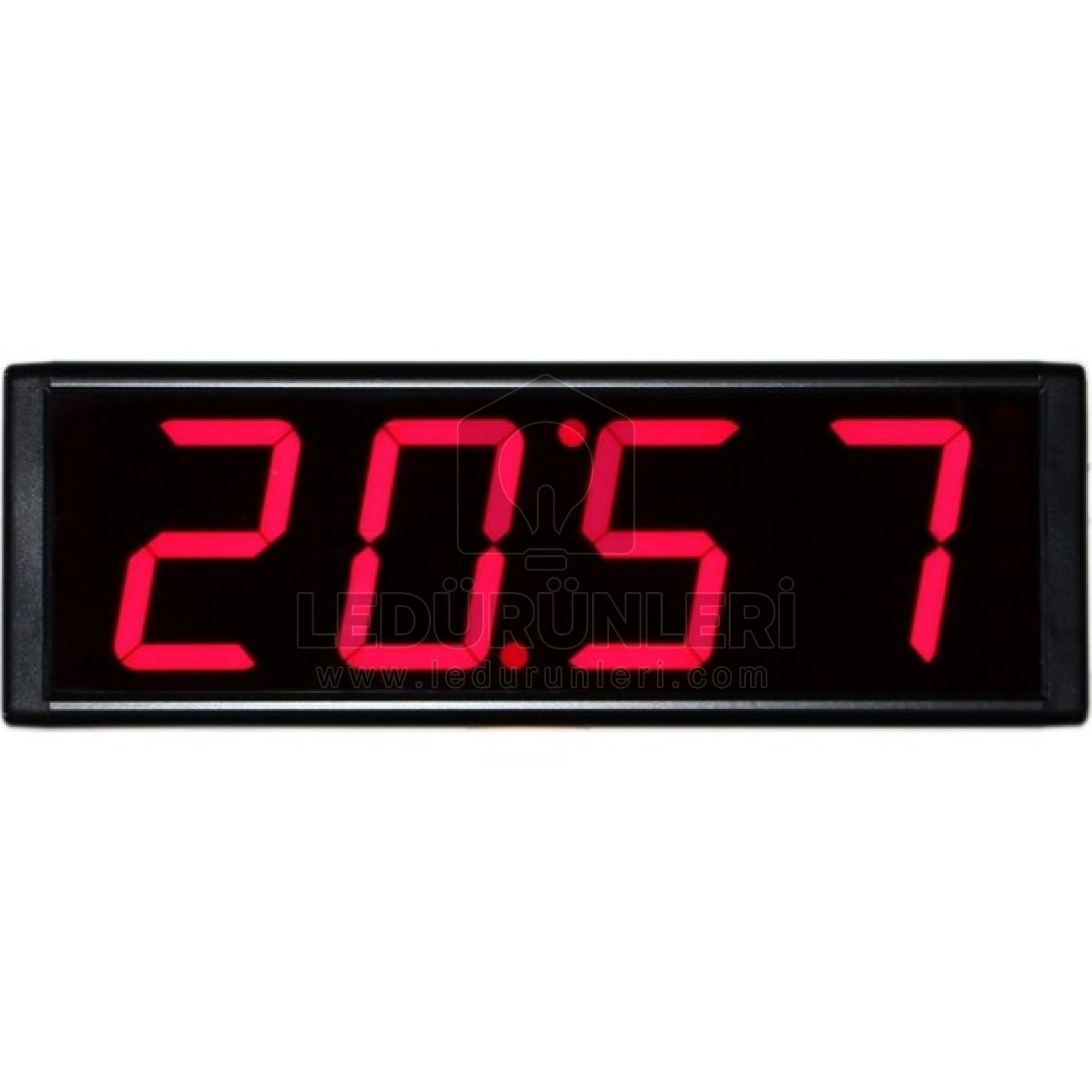 DijitalScreen LED Dijital LED Saat Termometre 101MM