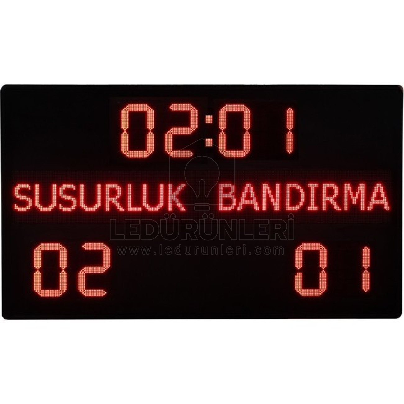 DijitalScreen Futbol Skorbord 150 cm X 250 cm