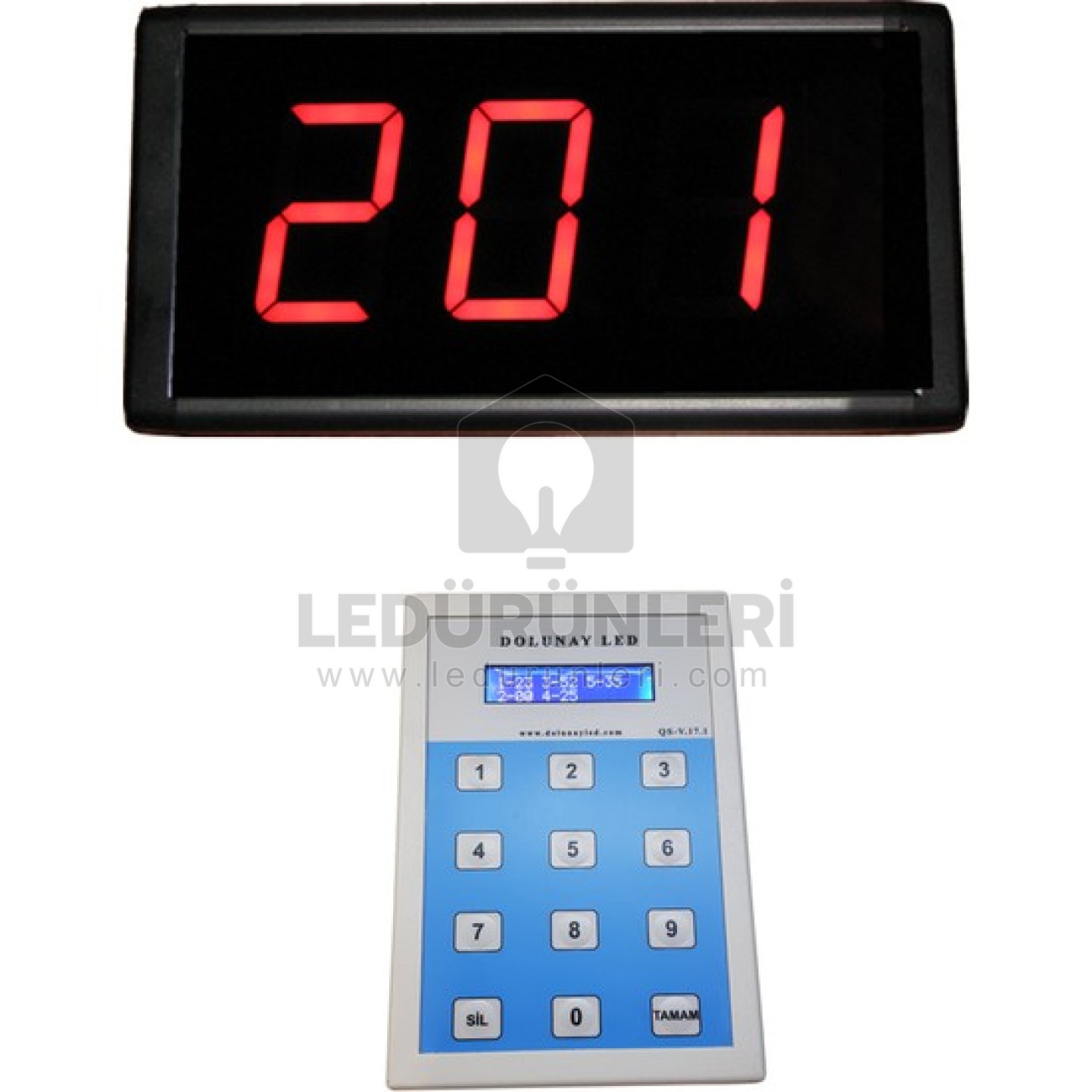 DijitalScreen Led Fast Food Self Service Restoran Sıramatik