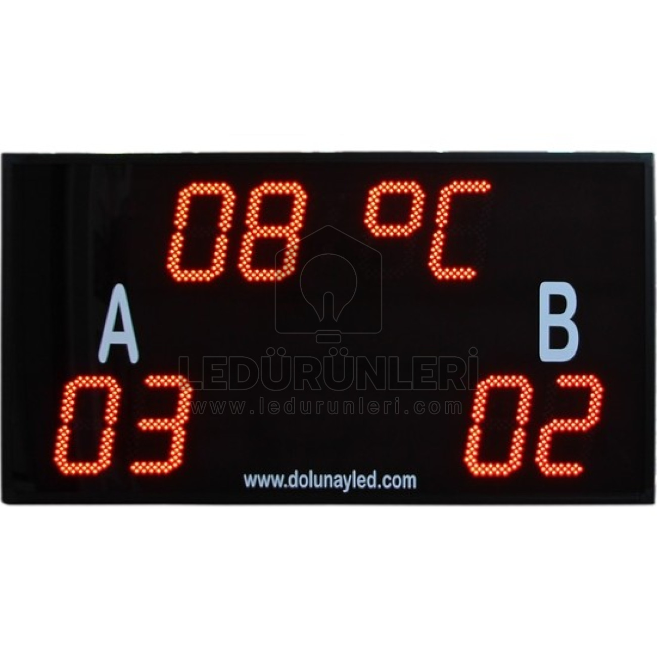 DijitalScreen Led Futbol Skorbordu 80 cm X 150 cm